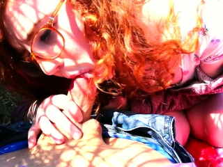 Amateur Redhead Fucked in POV