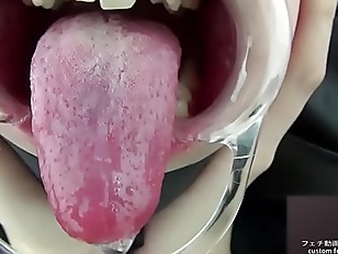 Saliva Tongue Fetish